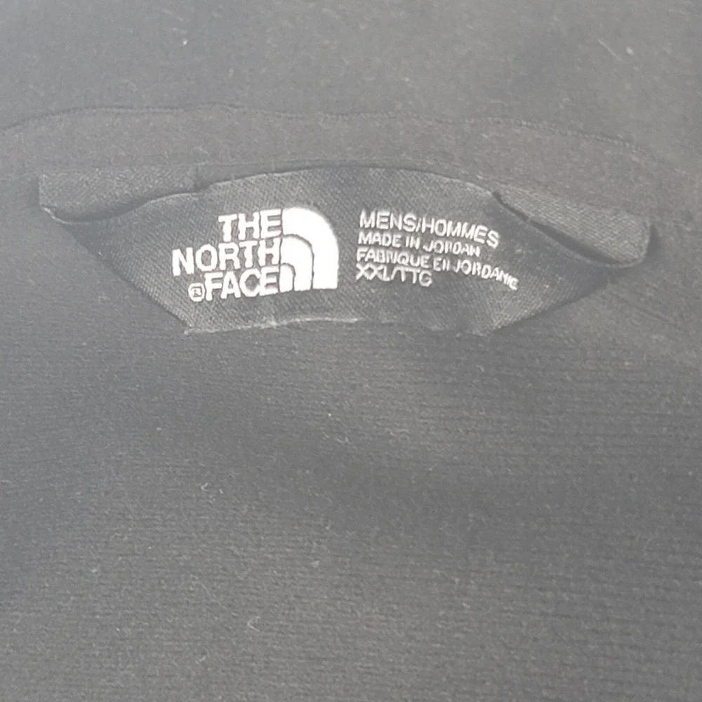 The North Face Sweater Black‎ Mens 2XL 14 Quarter Zip Jacket Embroidered